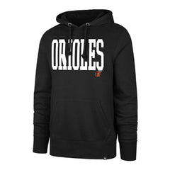 Baltimore Orioles Dime Headline Pullover Hoodie Black
