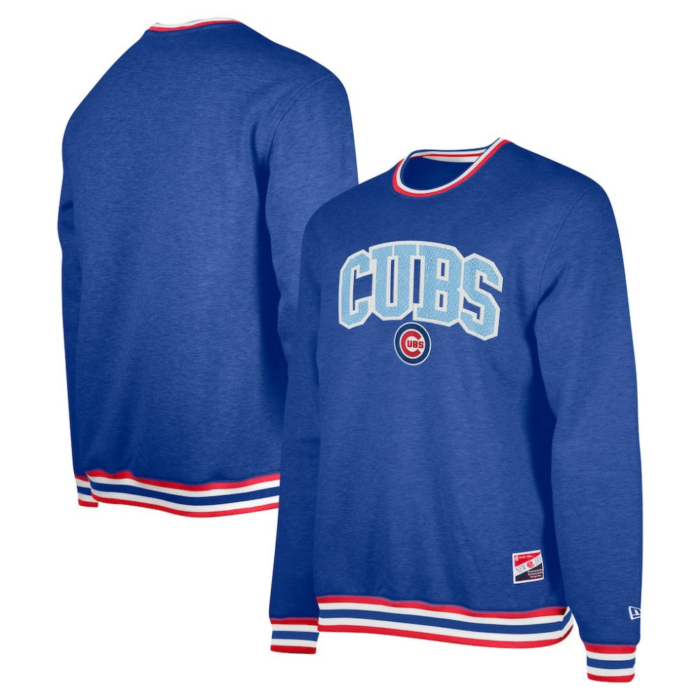 Chicago Cubs Pullover Sweatshirt Royal