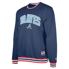 Atlanta Braves Pullover Sweatshirt Navy
