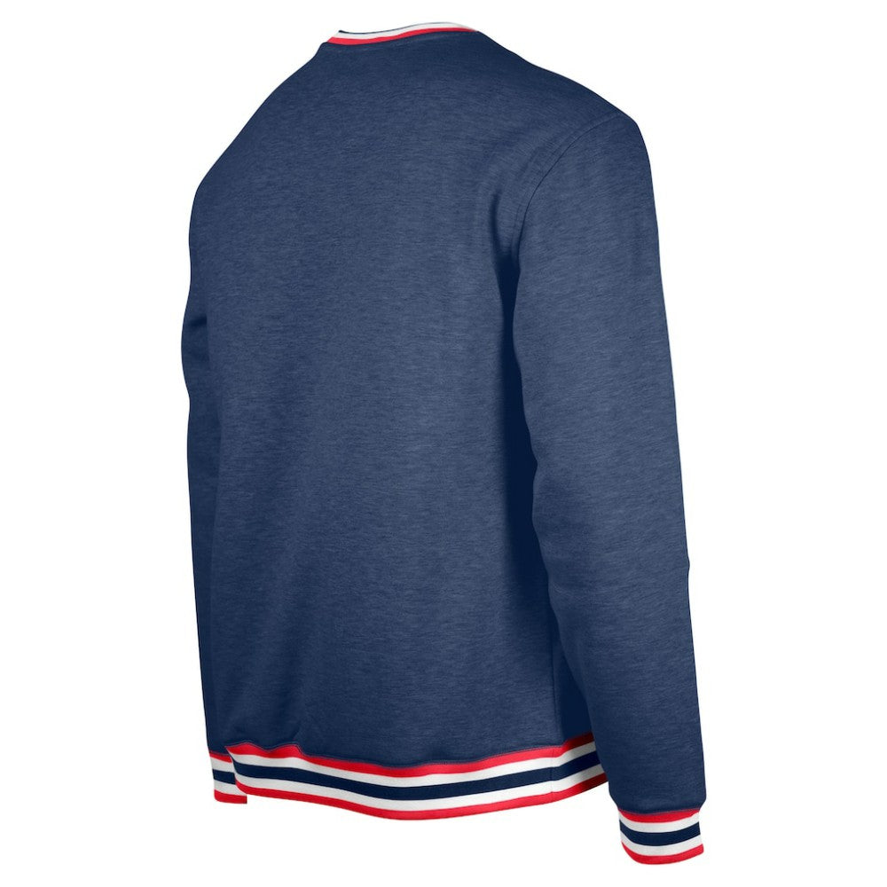 Atlanta Braves Pullover Sweatshirt Navy