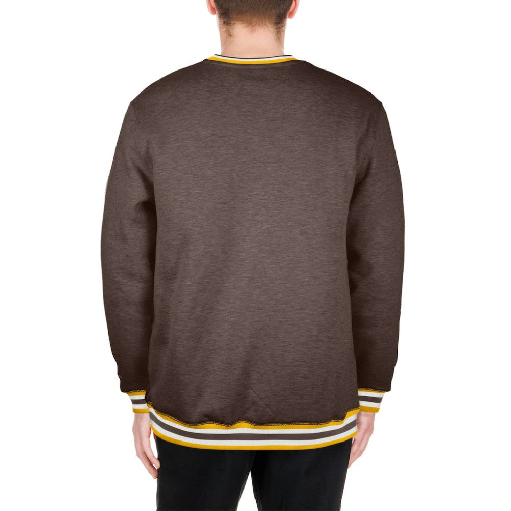 San Diego Padres Pullover Sweatshirt Brown
