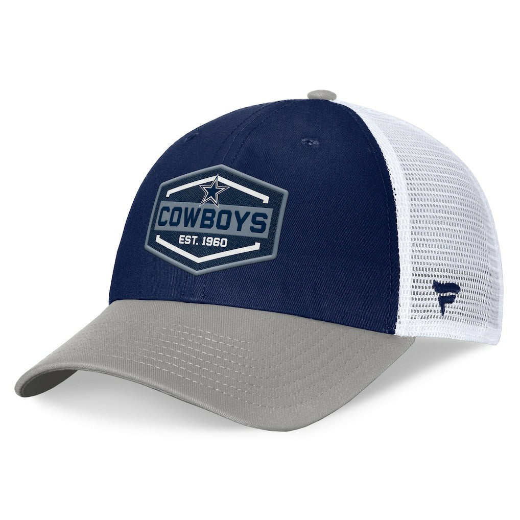 Dallas Cowboys Bench Trucker Adjustable Hat - Navy/Gray outlet