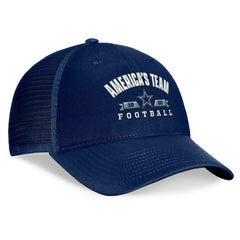 Dallas Cowboys Fundamentals Timeout Trucker Adjustable Hat - Navy cheap