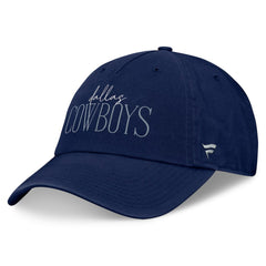 Dallas Cowboys Women's Fundamentals Review Adjustable Hat - Navy discount