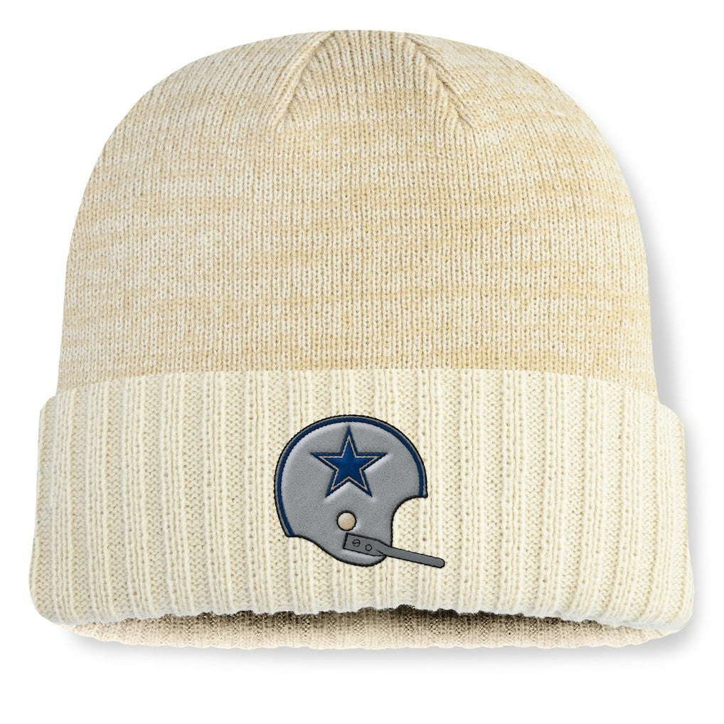 Dallas Cowboys Heritage Block Cuffed Knit Hat - Cream on sale