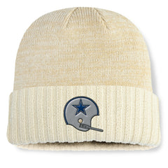Dallas Cowboys Heritage Block Cuffed Knit Hat - Cream on sale