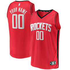 Houston Rockets Fast Break Custom Replica Jersey - Icon Edition - Red sale