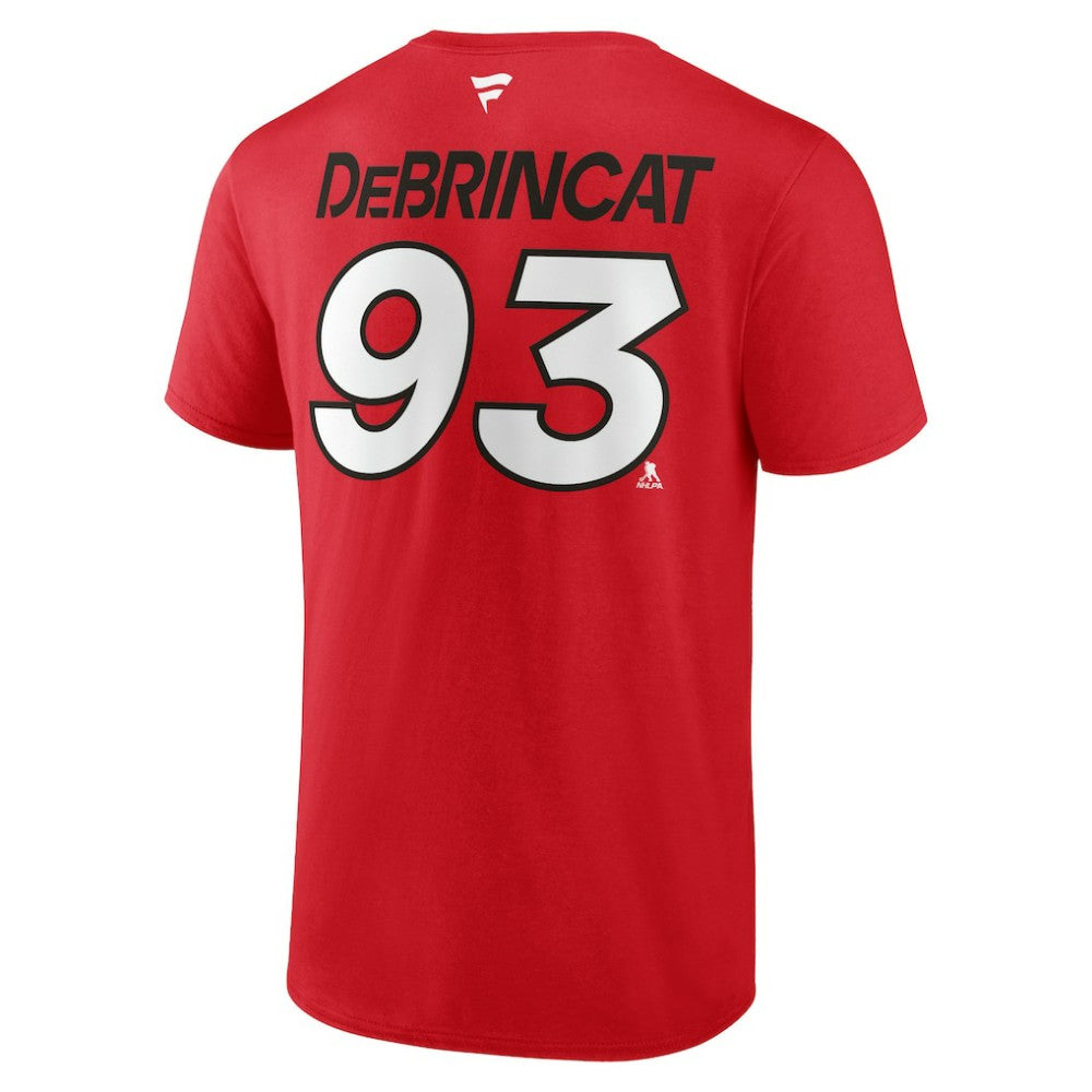 Alex DeBrincat Detroit Red Wings Fanatics  Authentic Pro Prime Name & Number T-Shirt - Red T-shirts