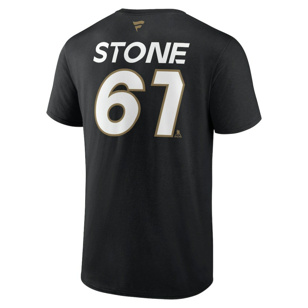 Mark Stone Vegas Golden Knights Fanatics  Authentic Pro Prime Name & Number T-Shirt - Black T-shirts