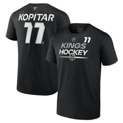 Anze Kopitar Los Angeles Kings Fanatics  Authentic Pro Prime Name & Number T-Shirt - Black T-shirts