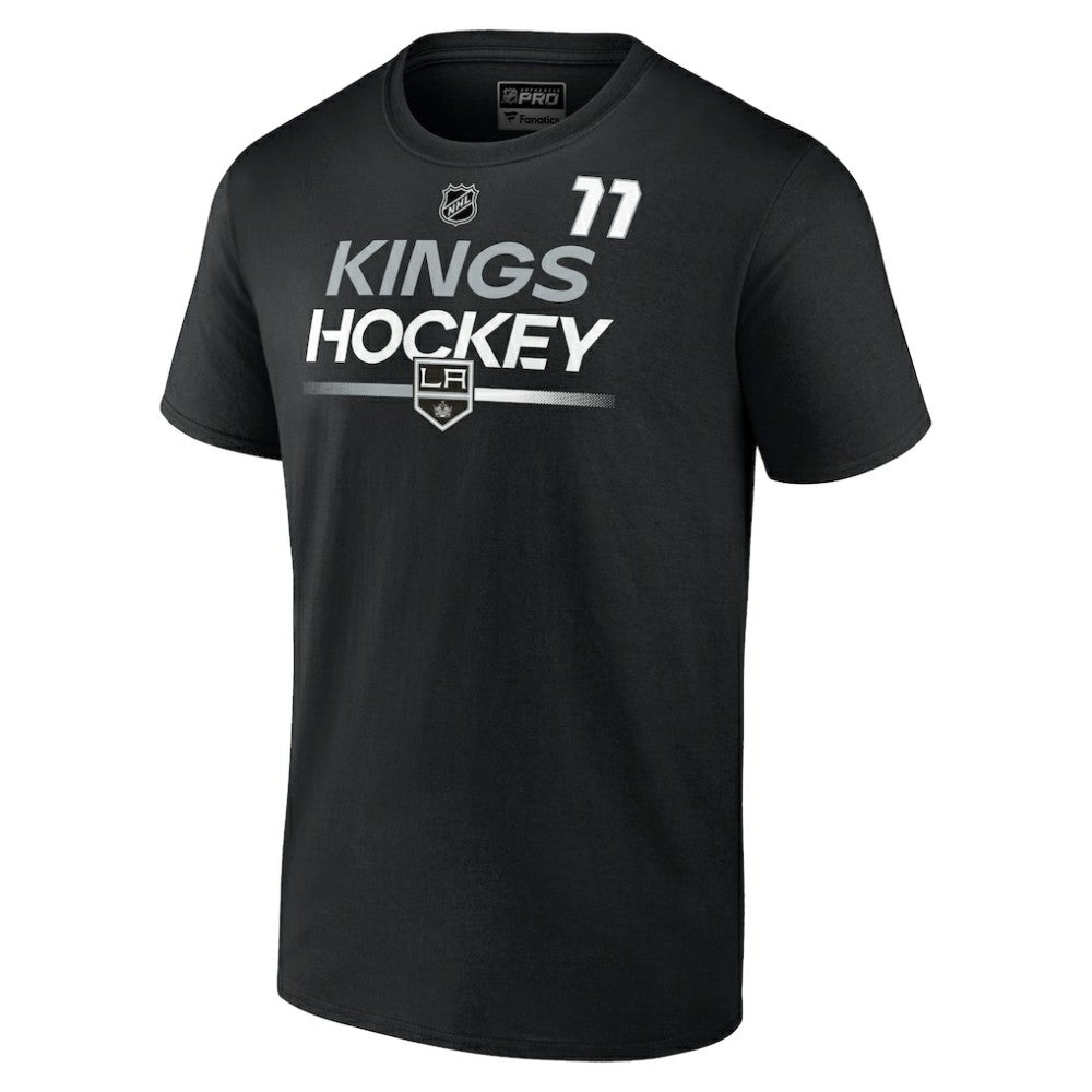 Anze Kopitar Los Angeles Kings Fanatics  Authentic Pro Prime Name & Number T-Shirt - Black T-shirts