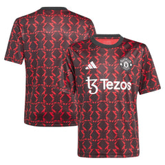 Manchester United Youth 2024/25 Pre-Match Top - Black online