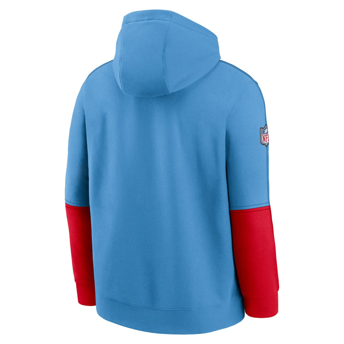 Tennessee Titans Oilers Throwback Alternate Logo Club Tri-Blend Pullover Hoodie - Light Blue online