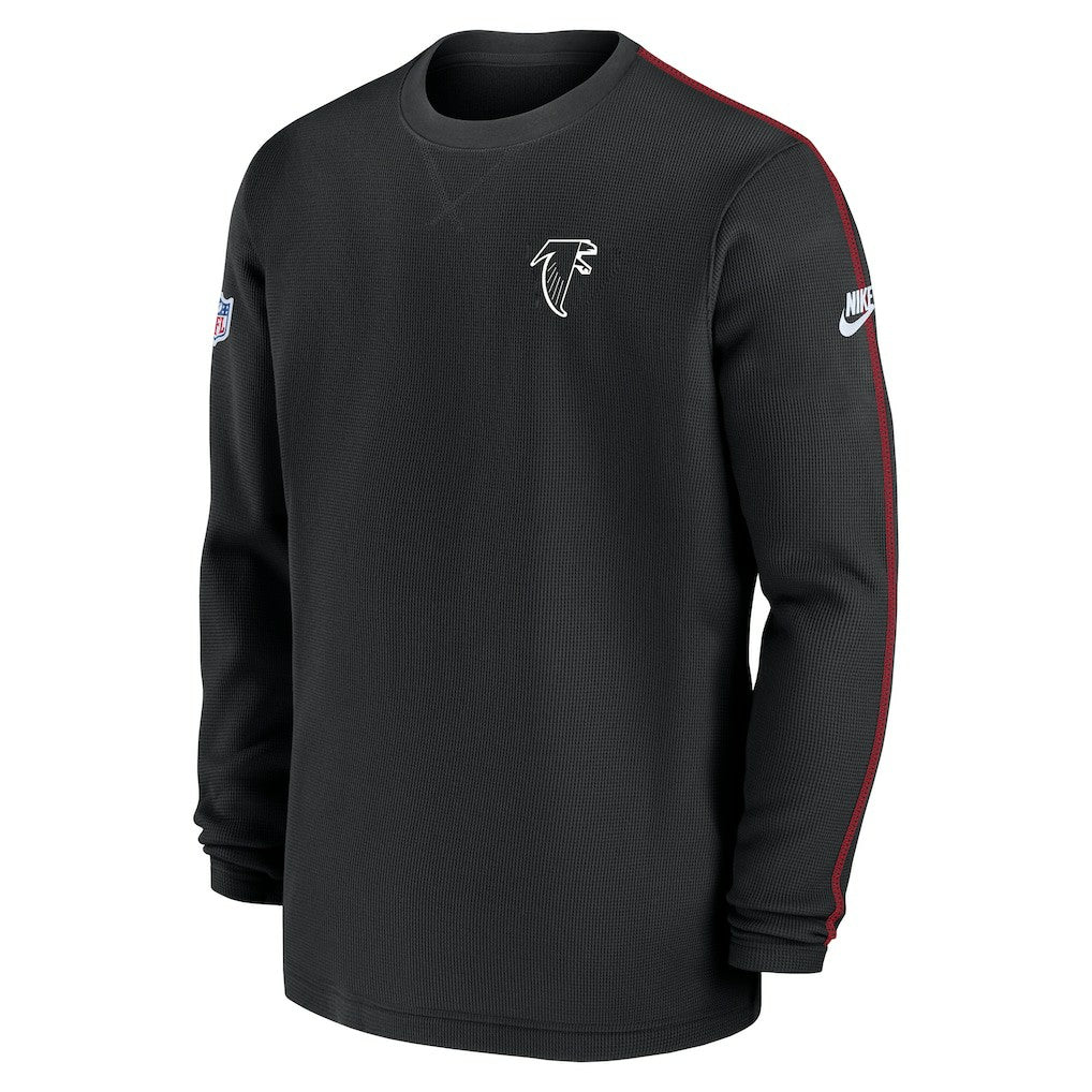 Atlanta Falcons Alternate Logo Coach Long Sleeve Top - Black discount