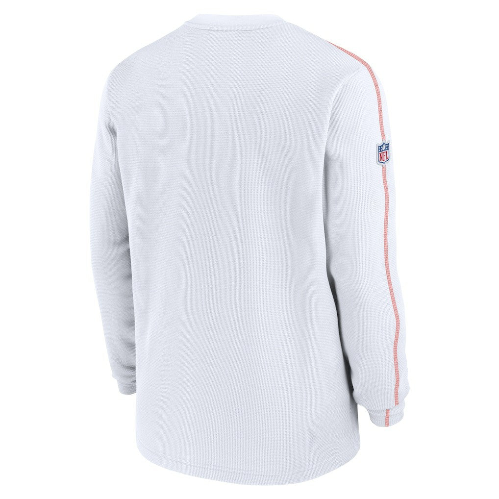 Cleveland Browns Alternate Logo Coach Long Sleeve Top - White cheap