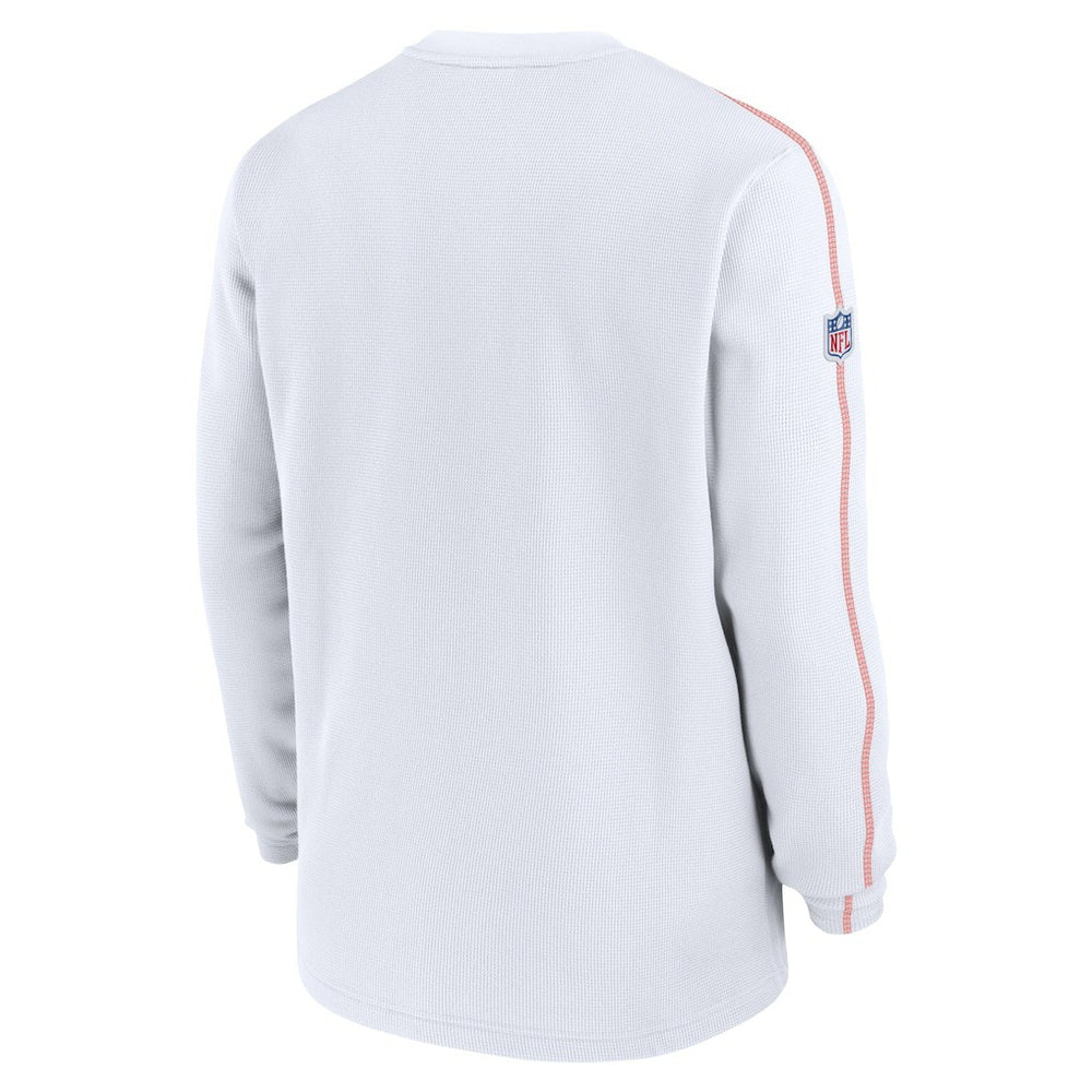 Cleveland Browns Alternate Logo Coach Long Sleeve Top - White cheap