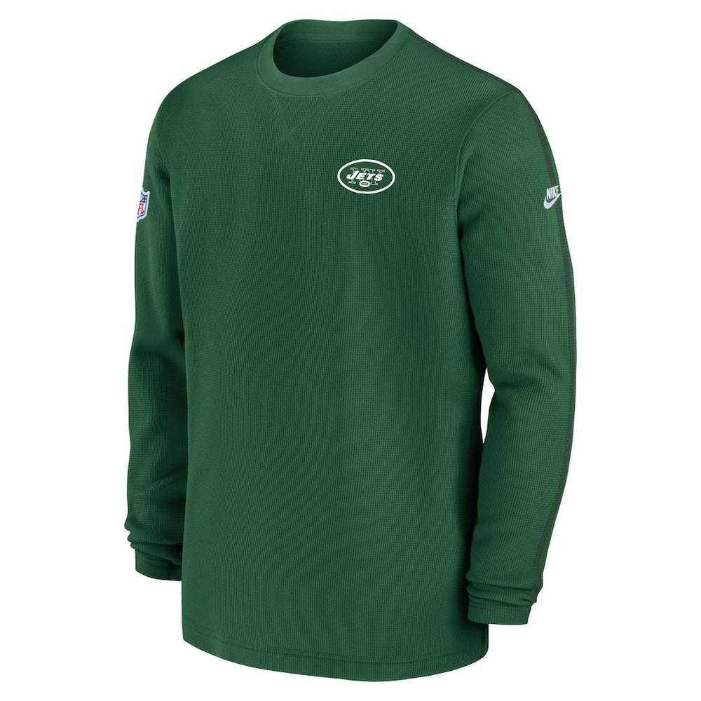 New York Jets Alternate Logo Coach Long Sleeve Top - Green outlet