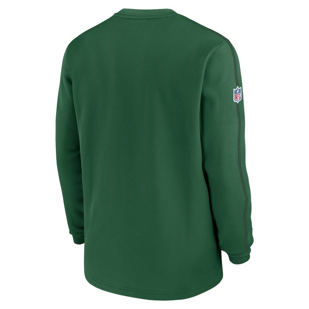 New York Jets Alternate Logo Coach Long Sleeve Top - Green outlet