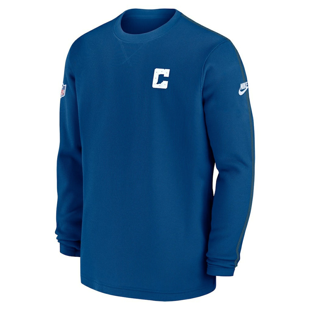 Indianapolis Colts Alternate Logo Coach Long Sleeve Top - Royal online