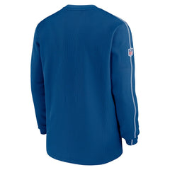 Indianapolis Colts Alternate Logo Coach Long Sleeve Top - Royal online