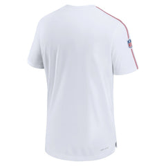 New York Giants Sideline Alternate Logo Coach Performance Top - White cheap