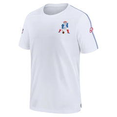 New England Patriots Sideline Alternate Logo Coach Performance Top - White discount
