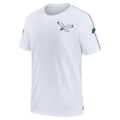 Philadelphia Eagles Sideline Alternate Logo Coach Performance Top - White online