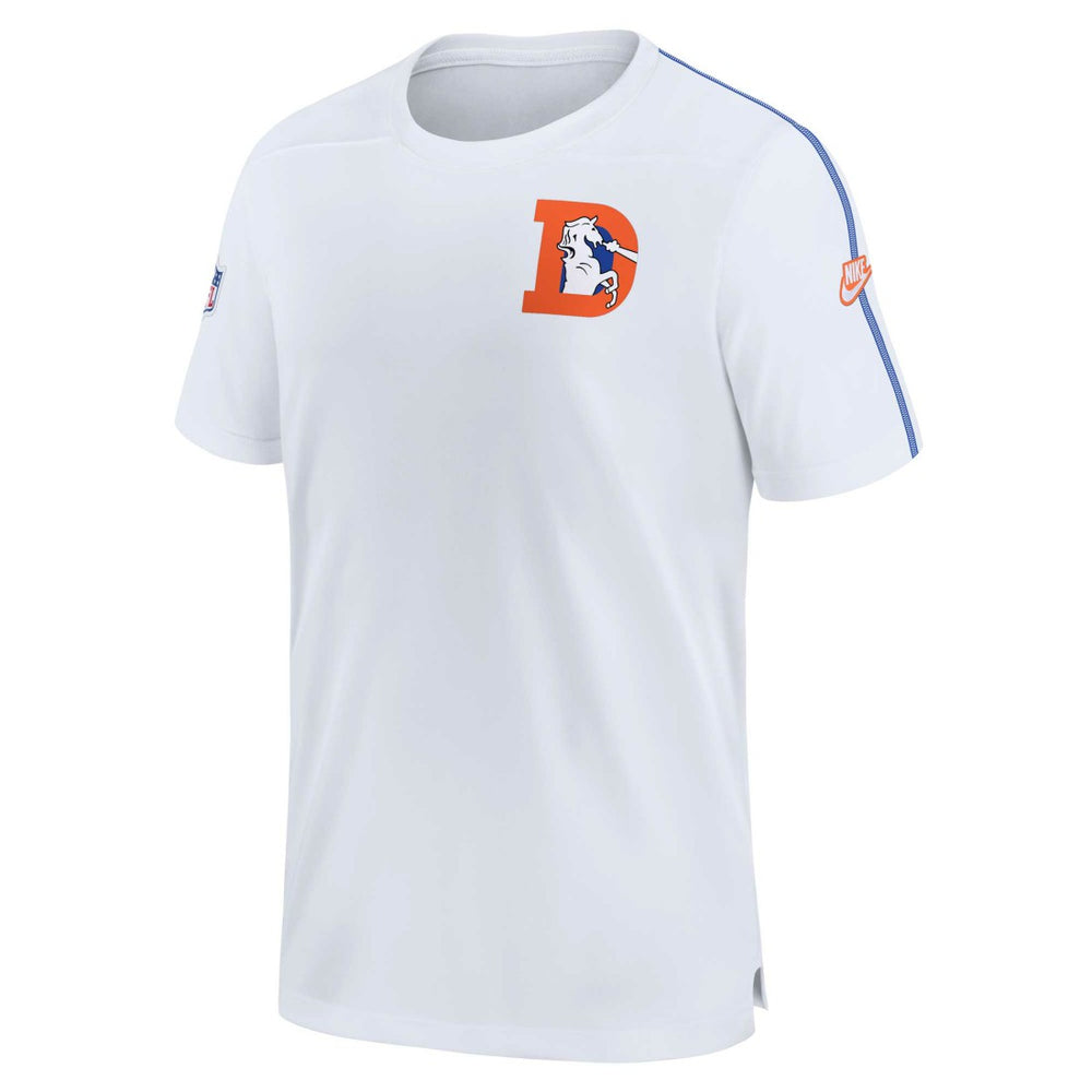 Denver Broncos Sideline Alternate Logo Coach Performance Top - White online