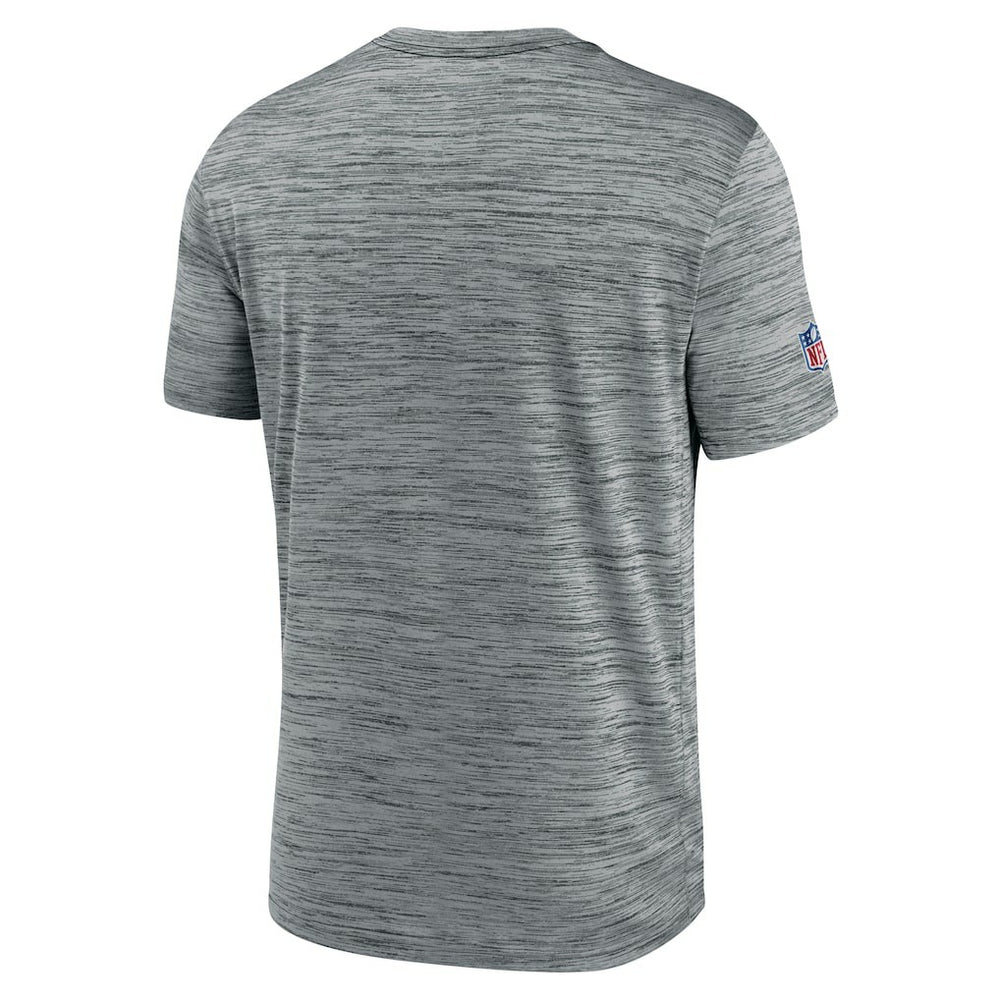 Minnesota Vikings Sideline Velocity Throwback Logo Dri-FIT T-Shirt - Gray cheap