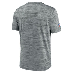 Minnesota Vikings Sideline Velocity Throwback Logo Dri-FIT T-Shirt - Gray cheap