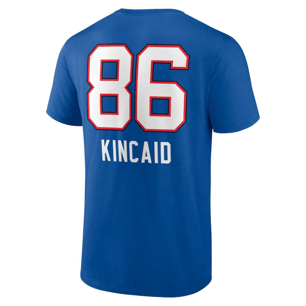 Dalton Kincaid Buffalo Bills Team Wordmark Player Name & Number T-Shirt - Royal sale