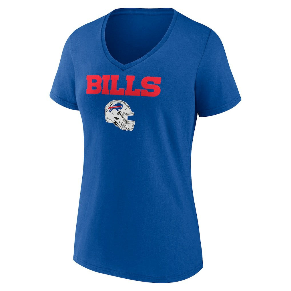Dalton Kincaid Buffalo Bills Women's Team Wordmark Player Name & Number V-Neck T-Shirt - Royal cheap