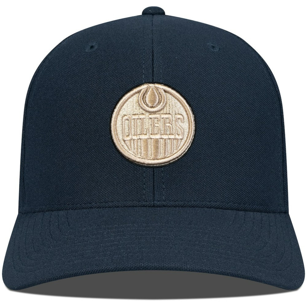 Edmonton Oilers Levelwear Fusion Lefty Hat - Black Hats