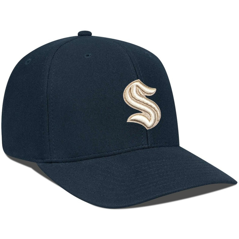 Seattle Kraken Levelwear Fusion Lefty Hat - Black Hats