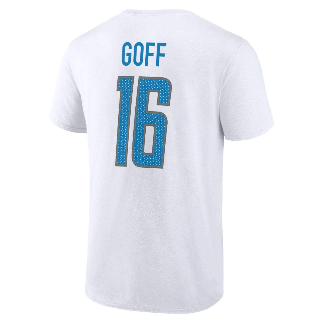 Jared Goff Detroit Lions Icon Player Name & Number T-Shirt - White online
