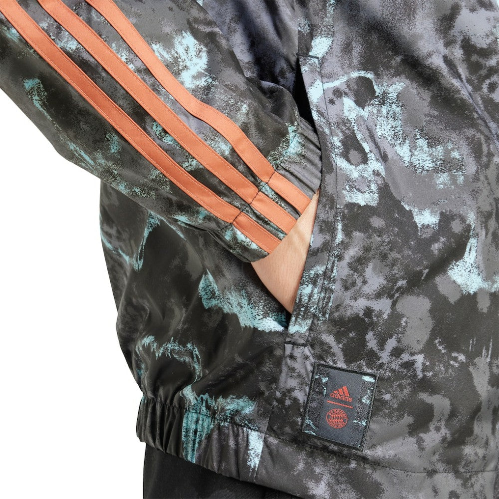 Bayern Munich Raglan Hoodie Windbreaker Full-Zip Jacket - Camo online