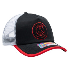 Paris Saint-Germain Unisex Strike One8th Trucker Adjustable Hat  - Black discount