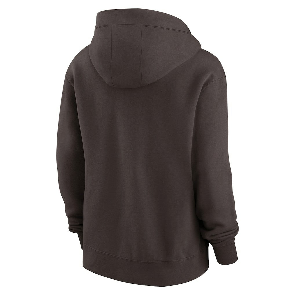 Cleveland Browns Women's Phoenix Full-Zip Hoodie - Brown discount