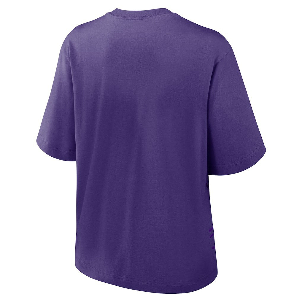 Minnesota Vikings Women's Boxy T-Shirt - Purple sale