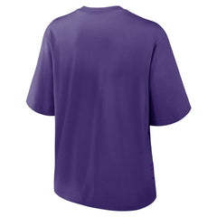 Minnesota Vikings Women's Boxy T-Shirt - Purple sale