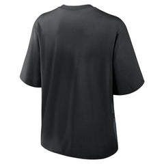 Pittsburgh Steelers Women's Boxy T-Shirt - Black outlet