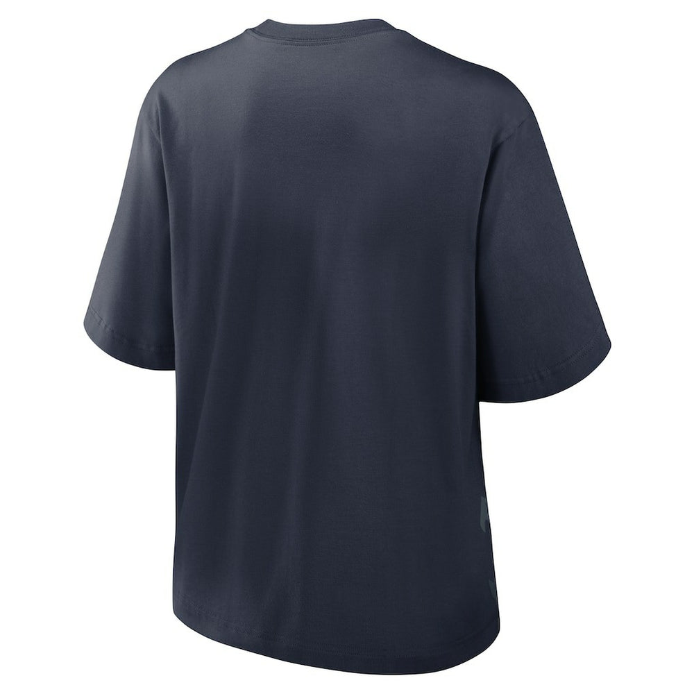 Chicago Bears Women's Boxy T-Shirt - Navy sale