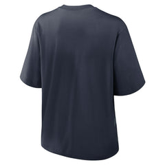 Chicago Bears Women's Boxy T-Shirt - Navy sale