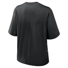 Carolina Panthers Women's Boxy T-Shirt - Black cheap