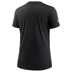 Jacksonville Jaguars Women's 2024 NFL Crucial Catch Tri-Blend T-Shirt - Black sale