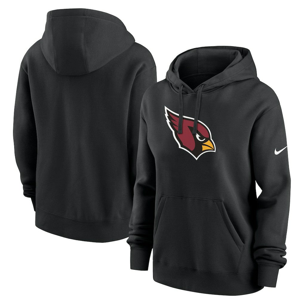 Arizona Cardinals Women's Club Fleece Hoodie - Black sale