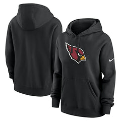 Arizona Cardinals Women's Club Fleece Hoodie - Black sale