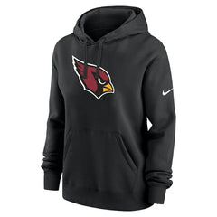 Arizona Cardinals Women's Club Fleece Hoodie - Black sale