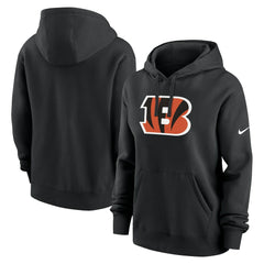 Cincinnati Bengals Women's Club Fleece Hoodie - Black for sale
