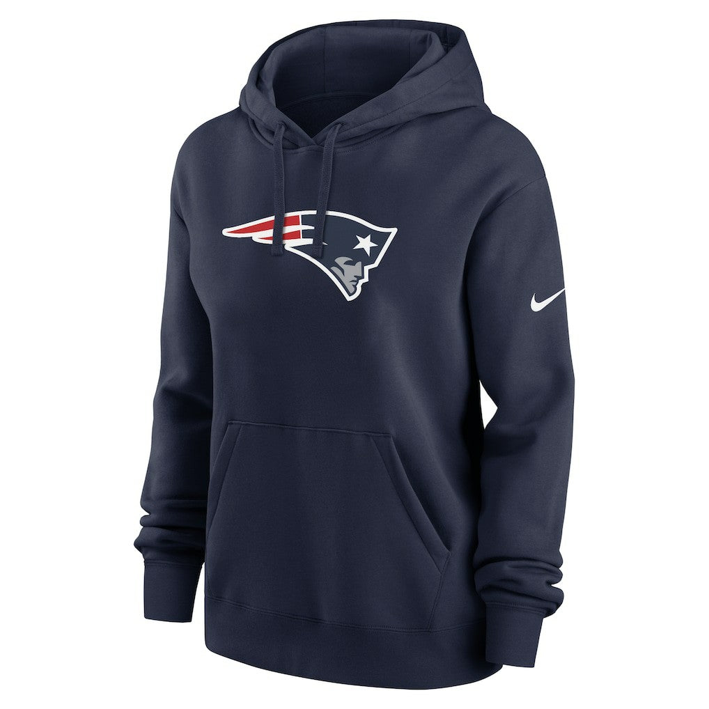 New England Patriots Women's Club Fleece Hoodie - Navy on sale
